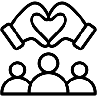 Icône convivialité